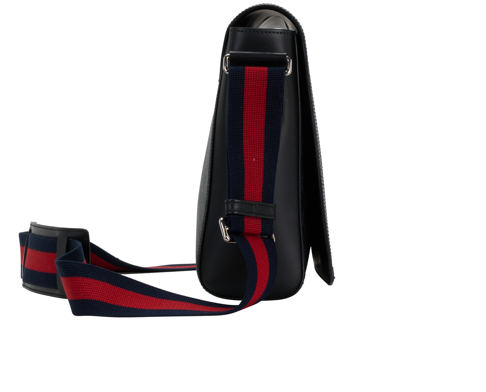 Crossbody, &pound;595, Handbags, Navy, Canvas, Side view
